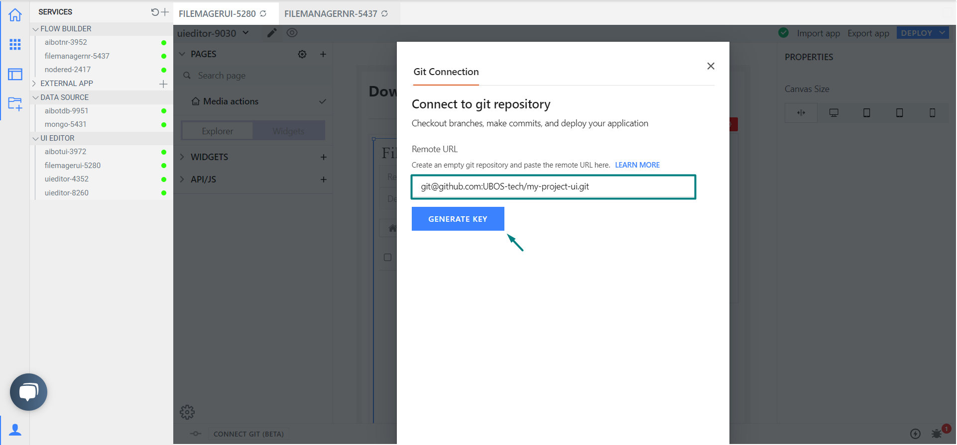 Generate SSH Key