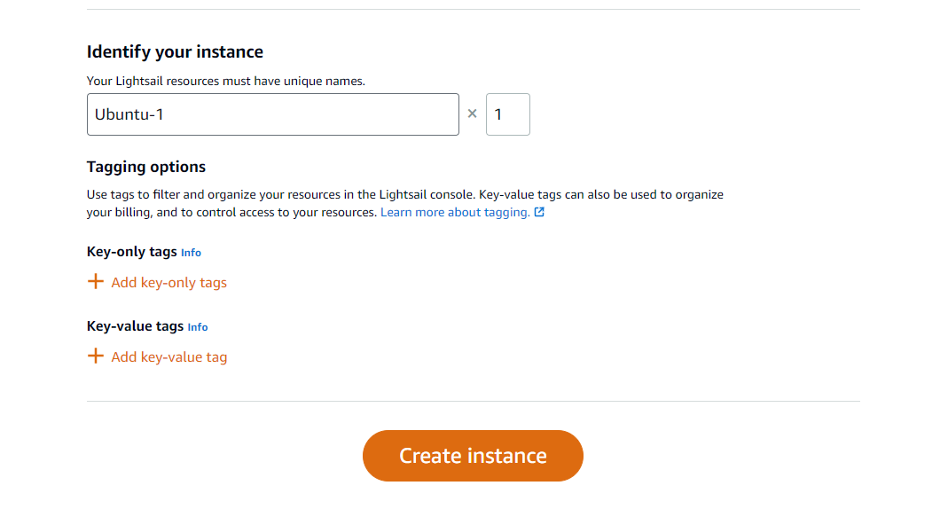 Create Instance