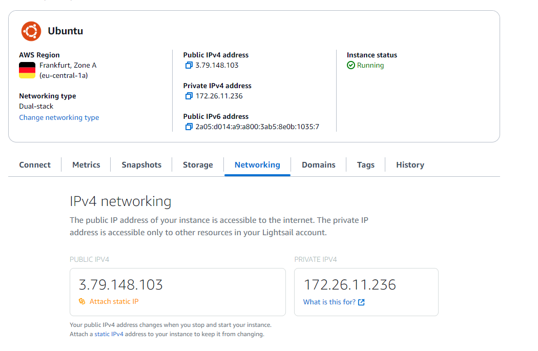 Networking Settings