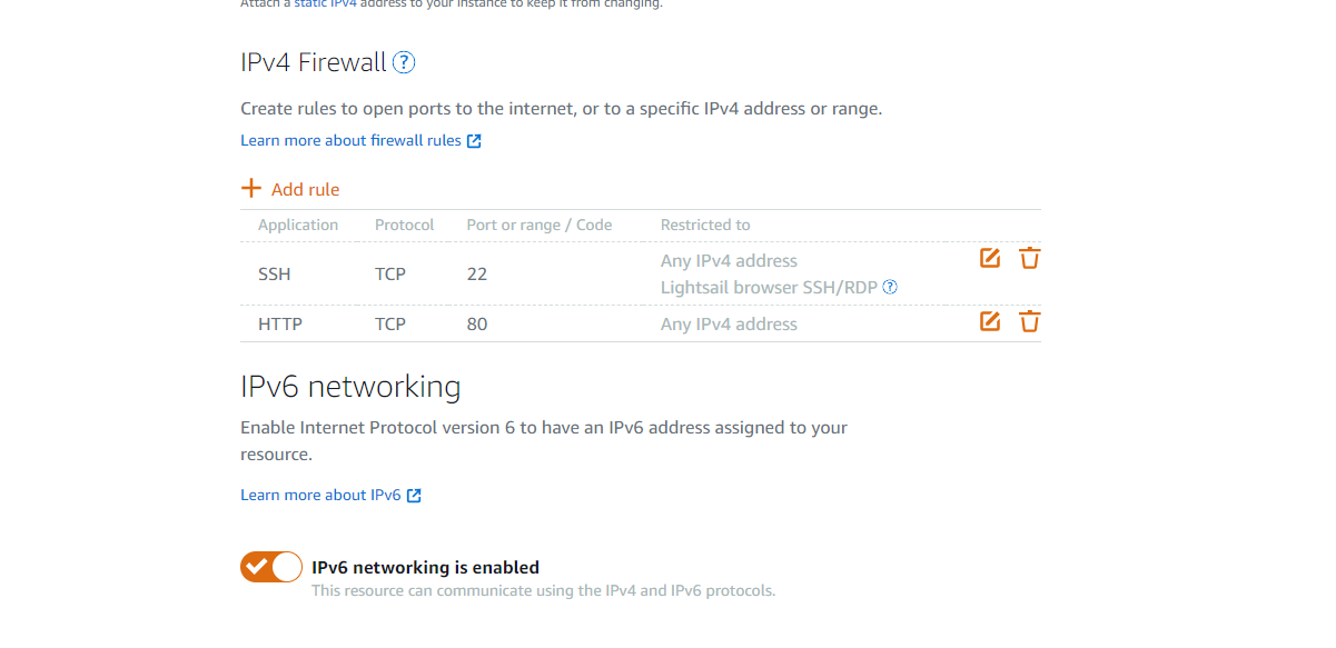 Configure Firewall