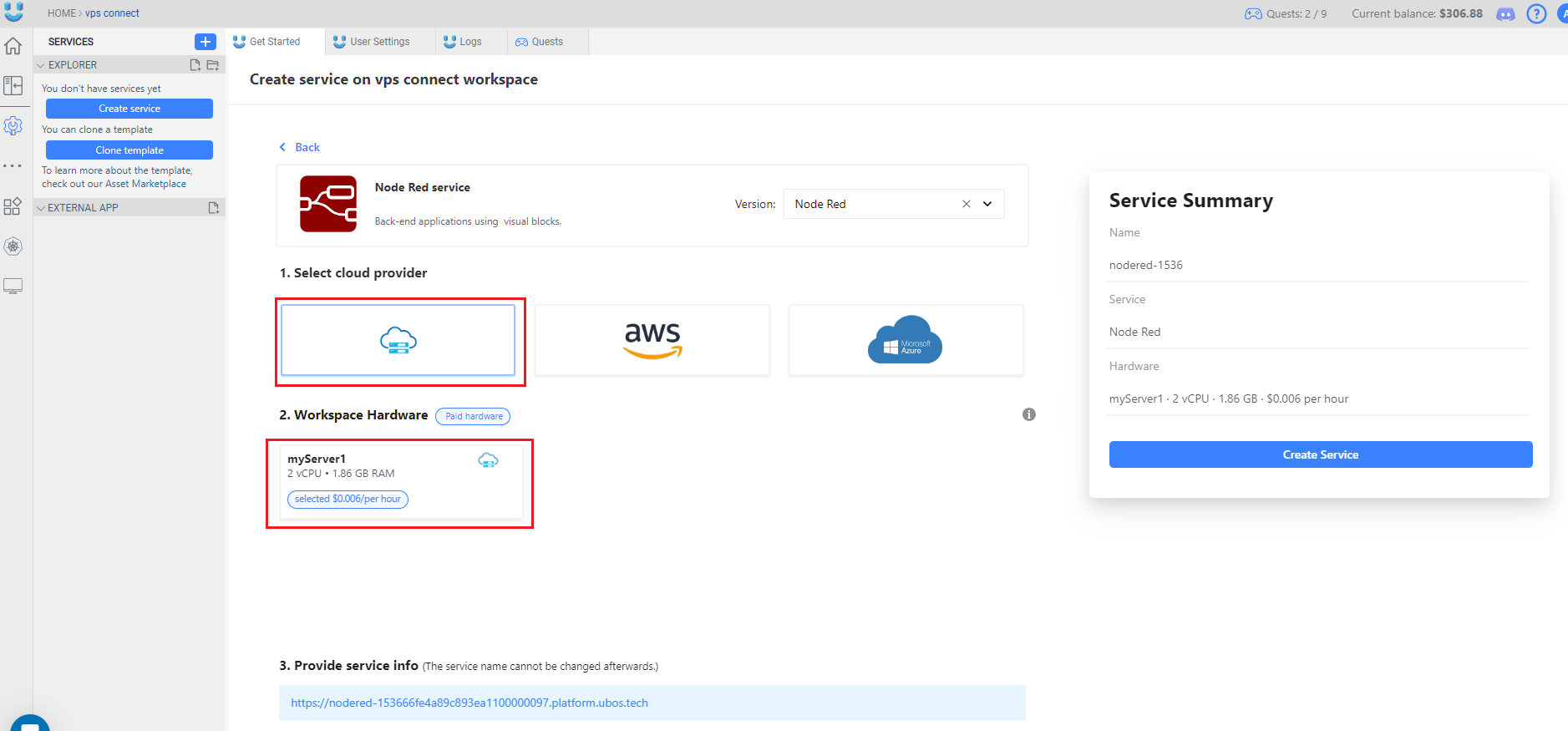 Configure with VPS