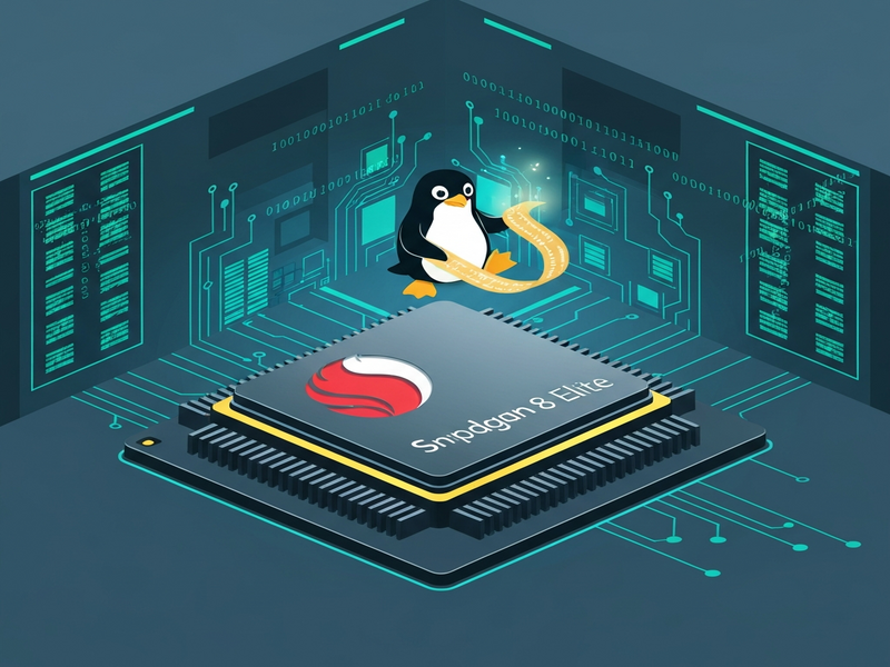 Snapdragon 8 Elite Linux desteği görseli