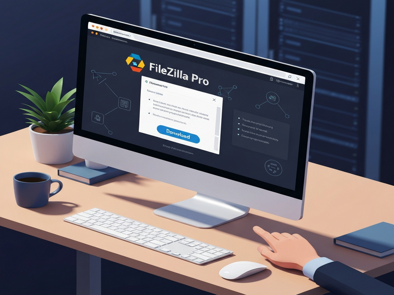 FileZilla Pro indirme ekranı