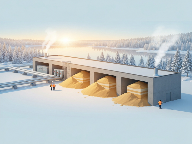 250 MWh Sand Battery Finlandiya