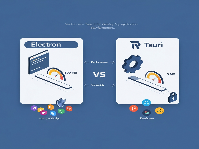 Electron vs Tauri karşılaştırması