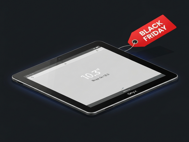 Onyx Boox Go 10.3 Black Friday Fırsatı