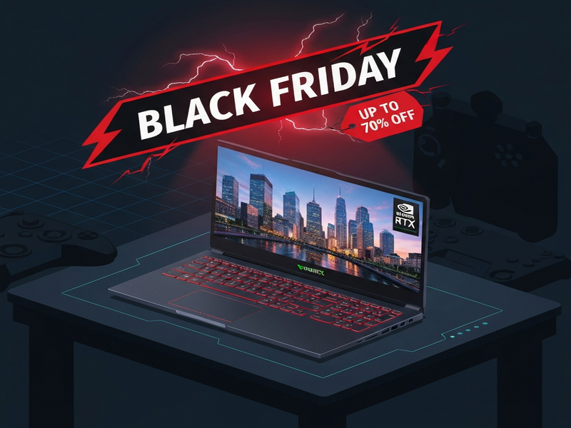 Gaming laptop RTX Black Friday