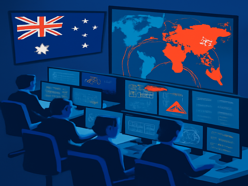 Cybersecurity illustration