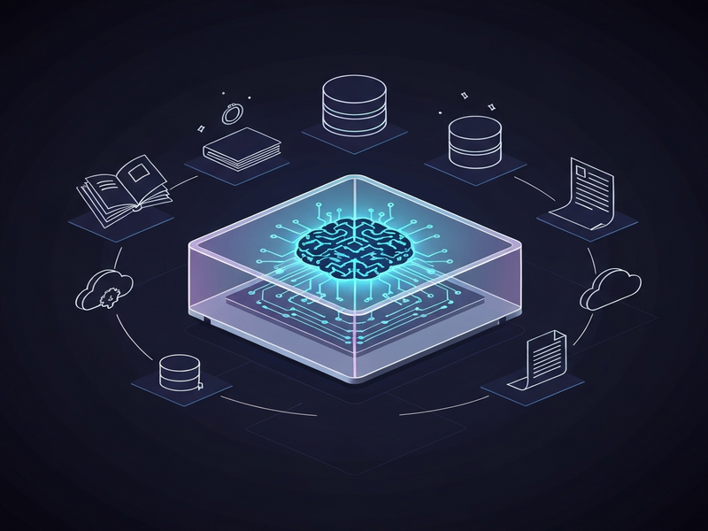 Offline AI Knowledge Base Architecture