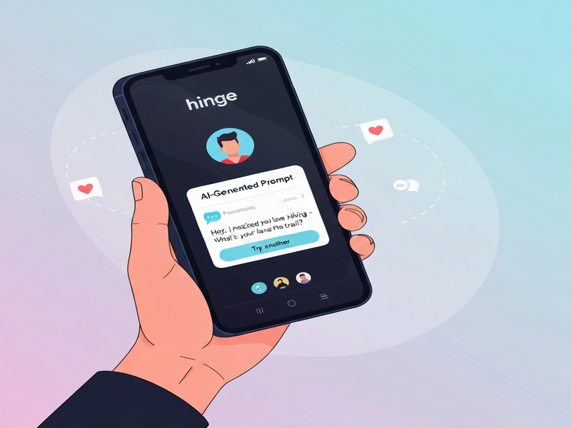 Hinge AI sohbet başlatıcı görseli