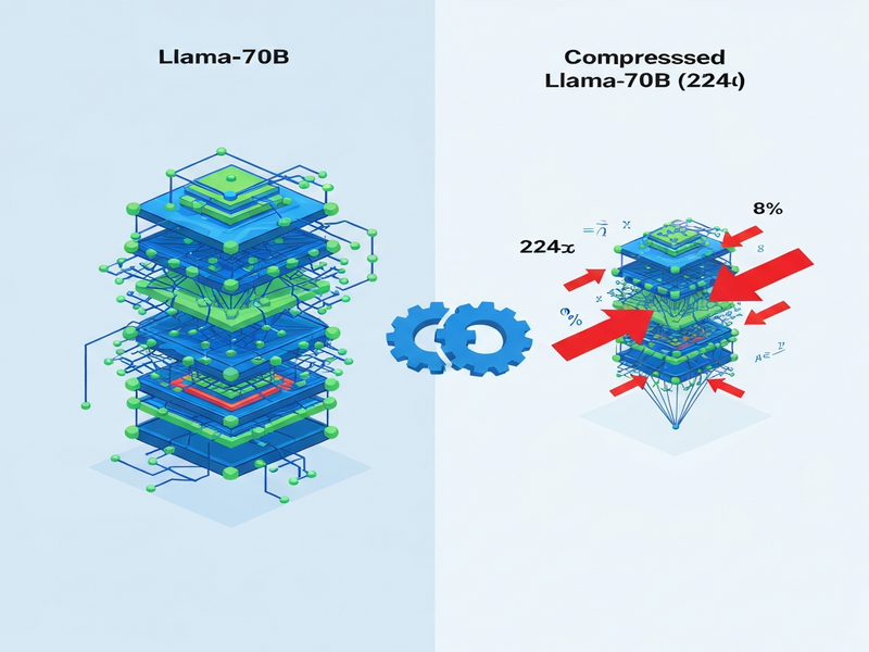 Llama-70B sıkıştırma görseli