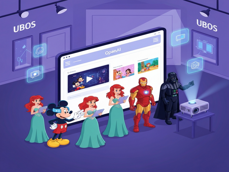 Disney karakterleri Sora AI entegrasyonu