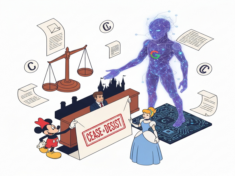Disney vs Google Gemini AI