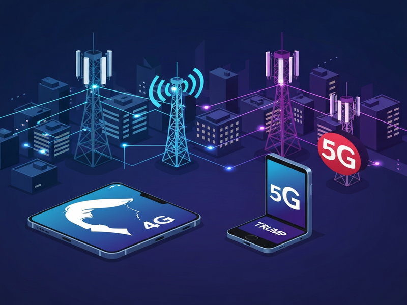 Trump Mobile 4G/5G illustration