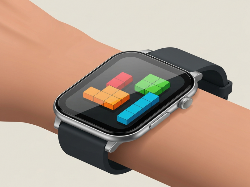 My Play Watch Tetris themed smartwatch