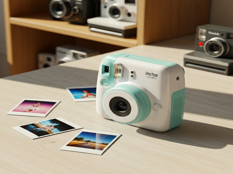 Instant camera illustration