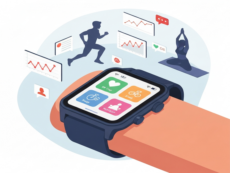Wear OS health dashboard