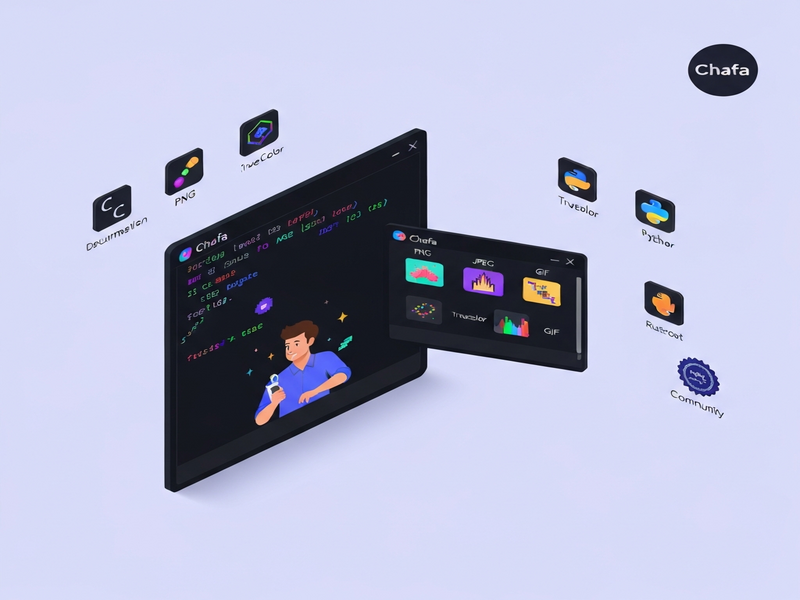 Chafa terminal graphics example