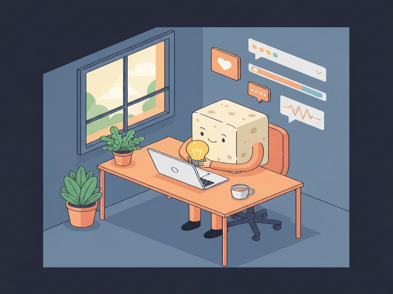 Tofu AI concept illustration