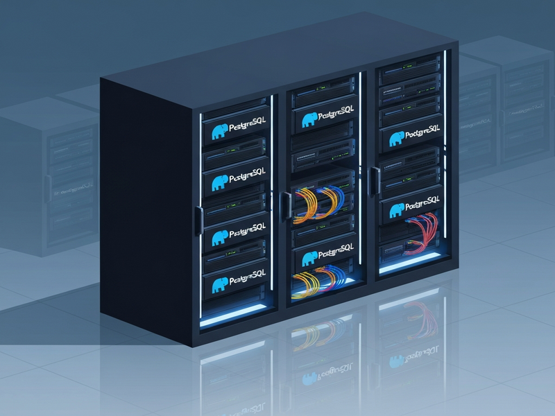 Self‑hosting PostgreSQL architecture diagram