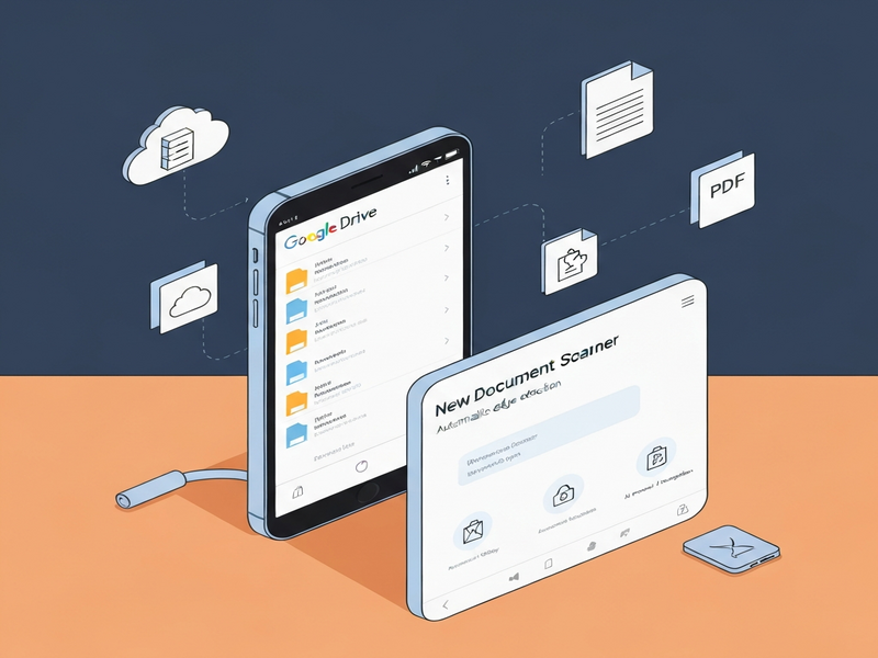 Google Drive Android belge tarayıcı güncellemesi