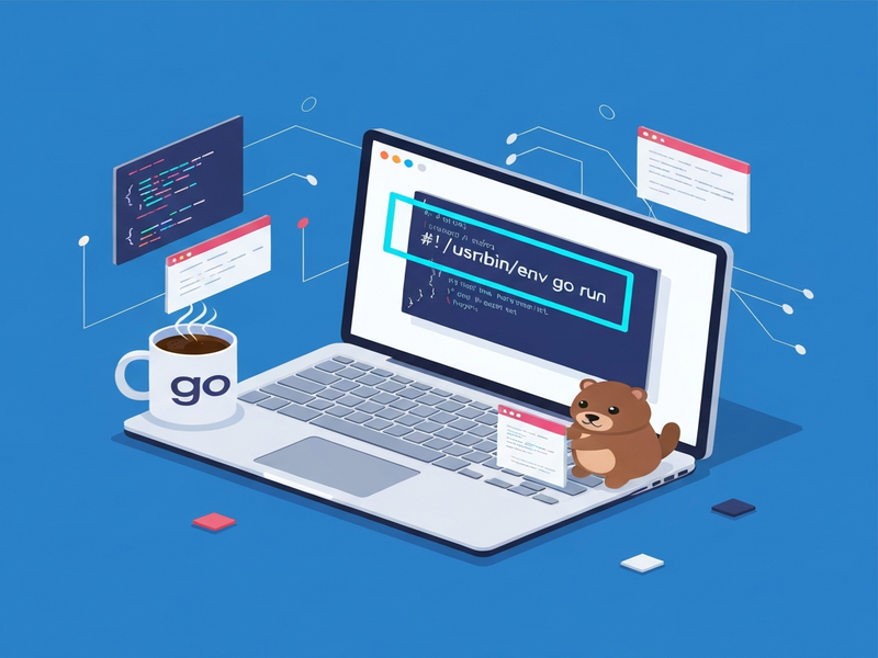 Go shebang illustration
