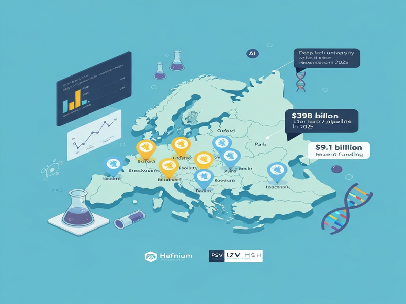European deep‑tech spinouts illustration