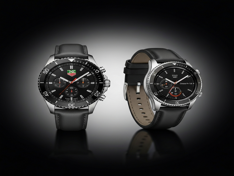 TAG Heuer Connected Calibre E5 ve Samsung Galaxy Watch 8 Classic karşılaştırması