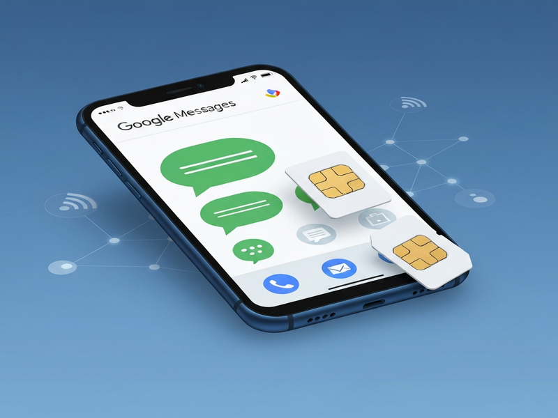 Google Messages SIM kart değiştirme güncellemesi