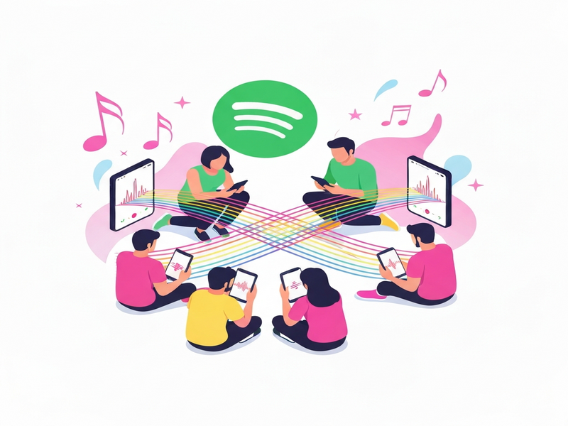 Spotify Messages feature illustration