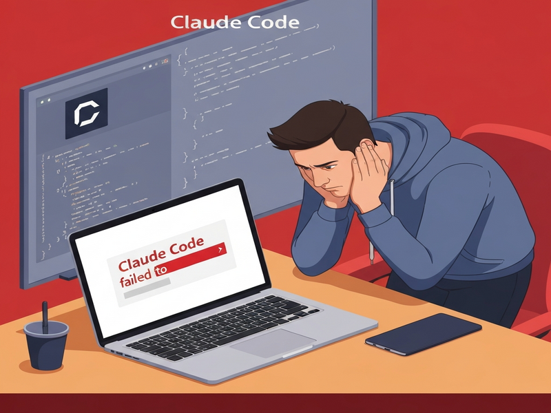 Claude Code macOS launch error screenshot
