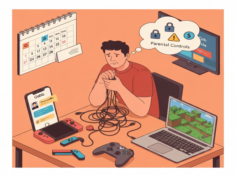 Parental Controls Challenge Illustration