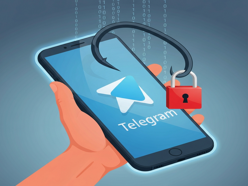Illustration of Telegram's updated recovery model and phishing risk diagram