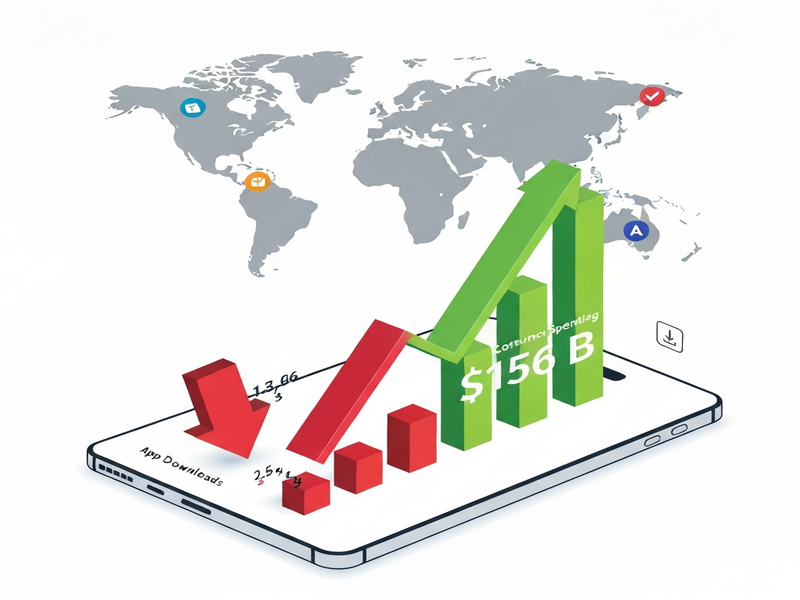 Mobile app market 2025 overview