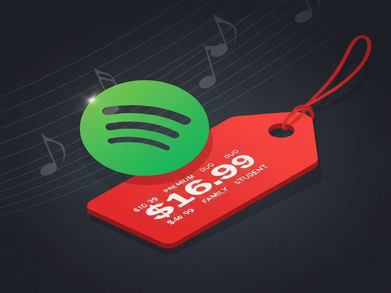 Spotify price increase illustration