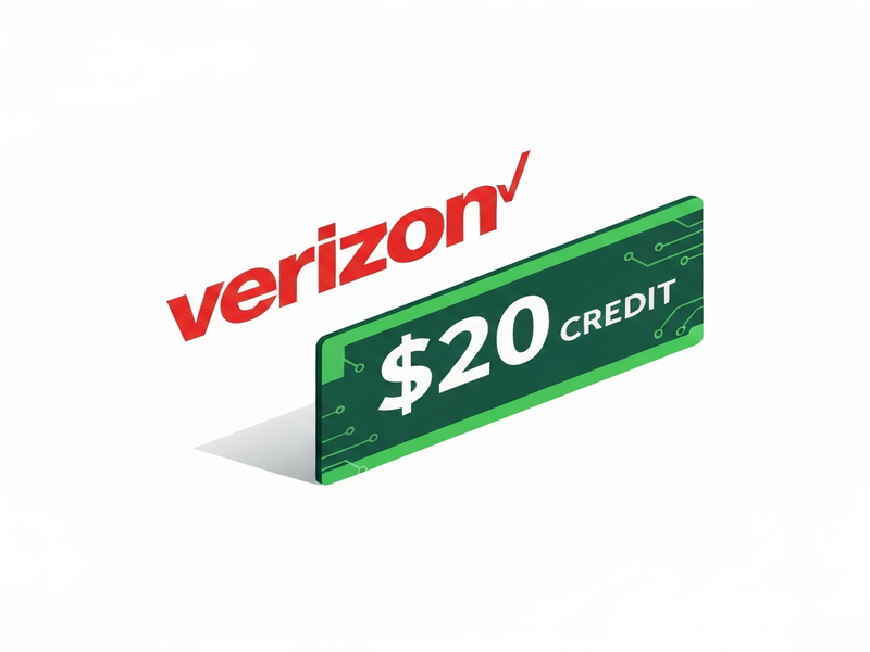 Verizon outage credit announcement