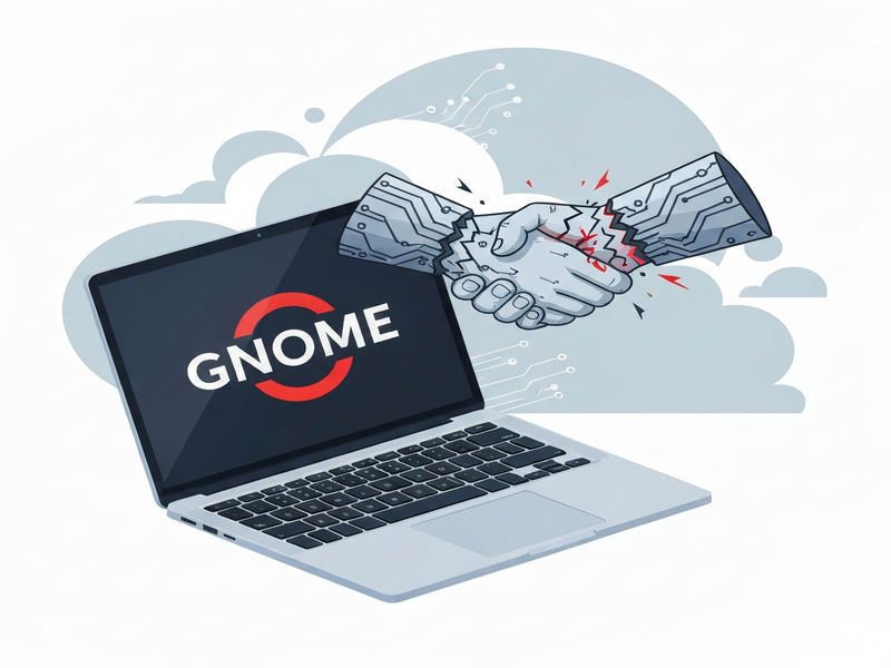 System76 GNOME tension illustration