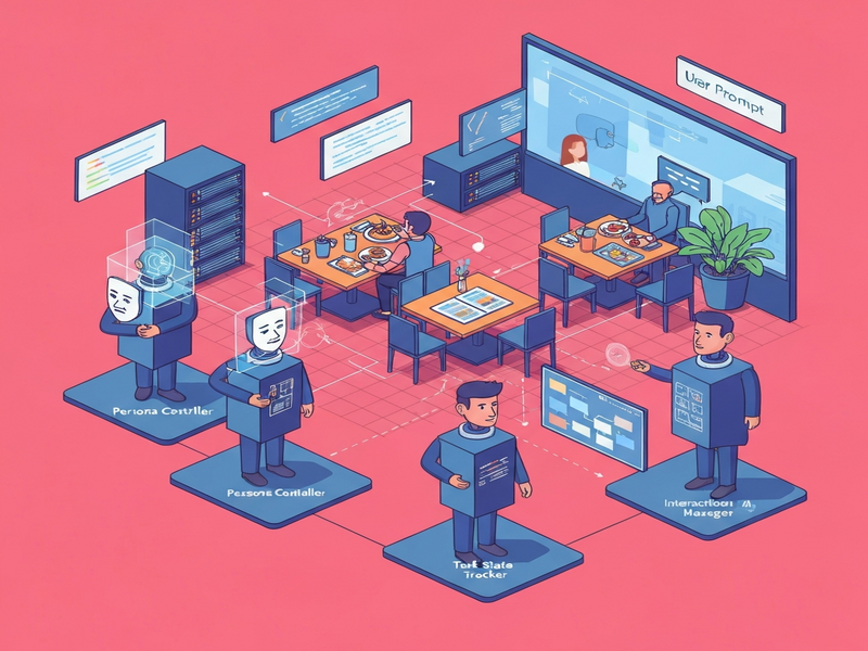Agentic Persona Control and Task State Tracking