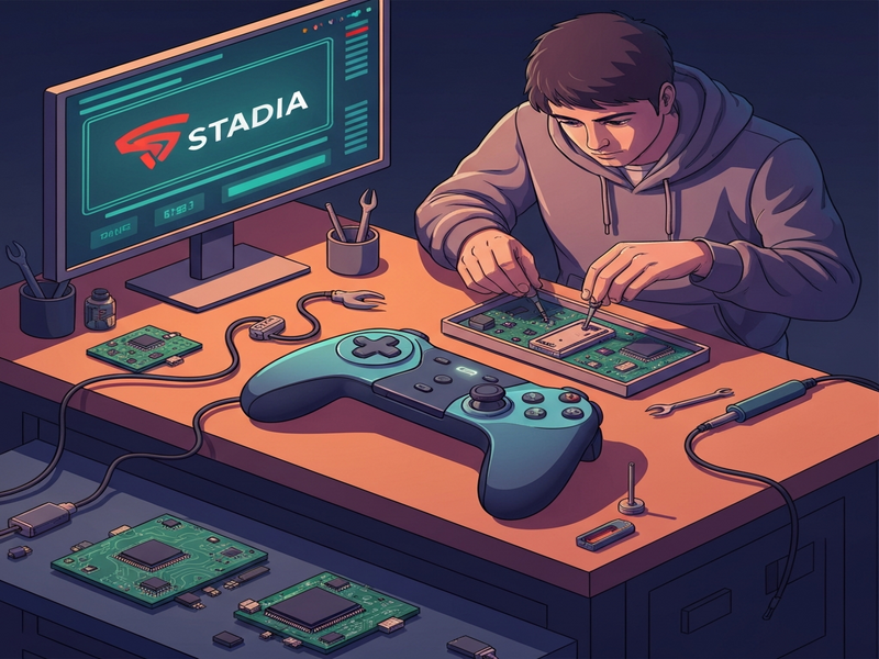 Stadia controller hack