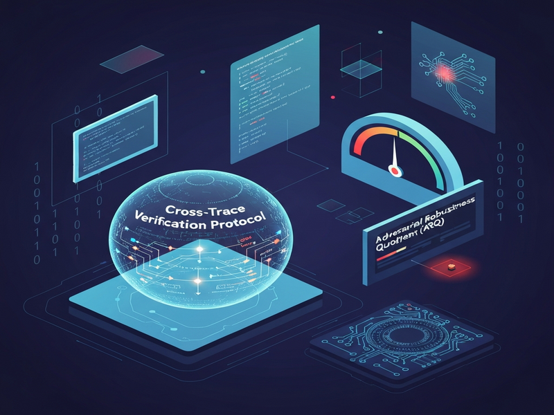 Illustration of Cross-Trace Verification Protocol