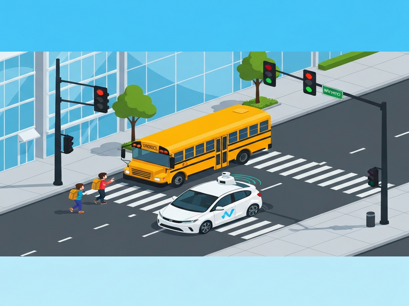 Waymo NTSB investigation illustration