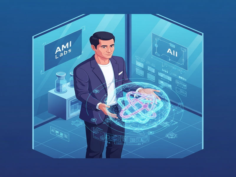 AMI Labs world‑model AI concept