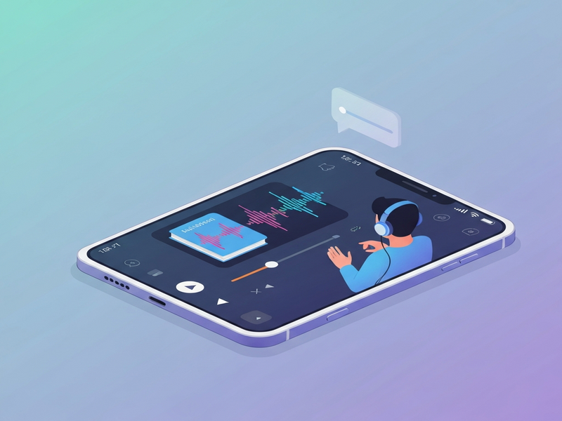 Smart Audiobook Player UI on Android
