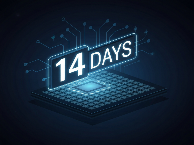 AI accelerator tape-out countdown