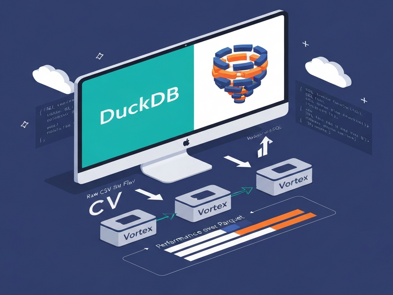 DuckDB Vortex extension diagram