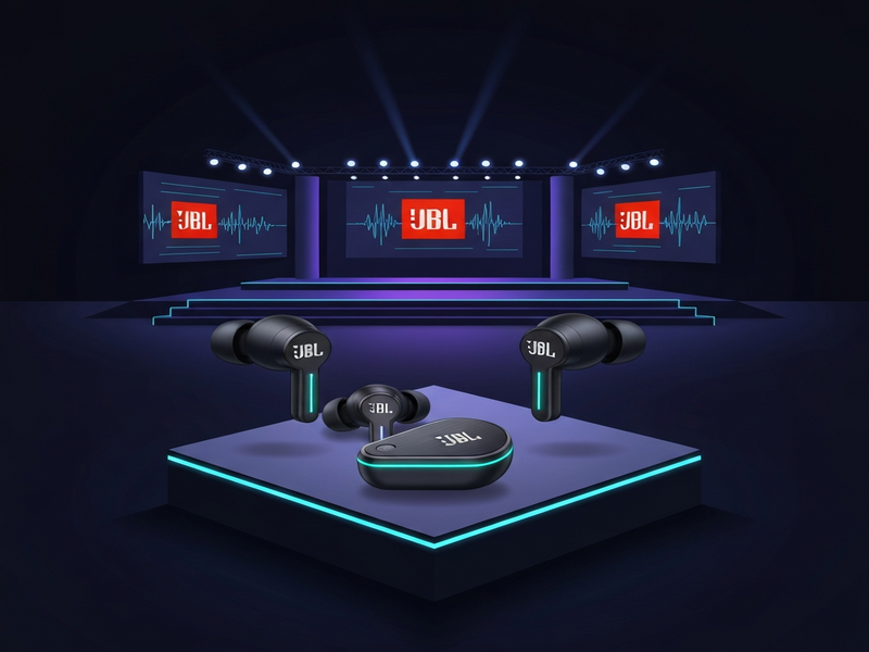 JBL open‑ear earbuds at CES 2026