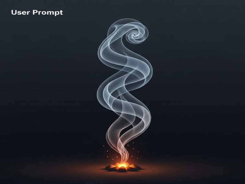 Three.js smoke shader result