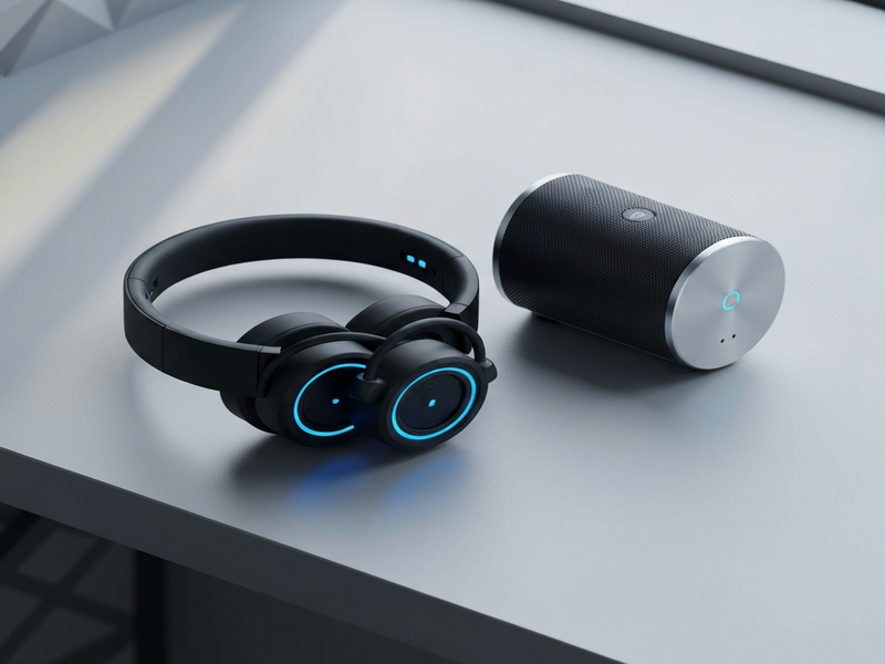 TDM Neo wireless headphones transforming into a Bluetooth speaker
