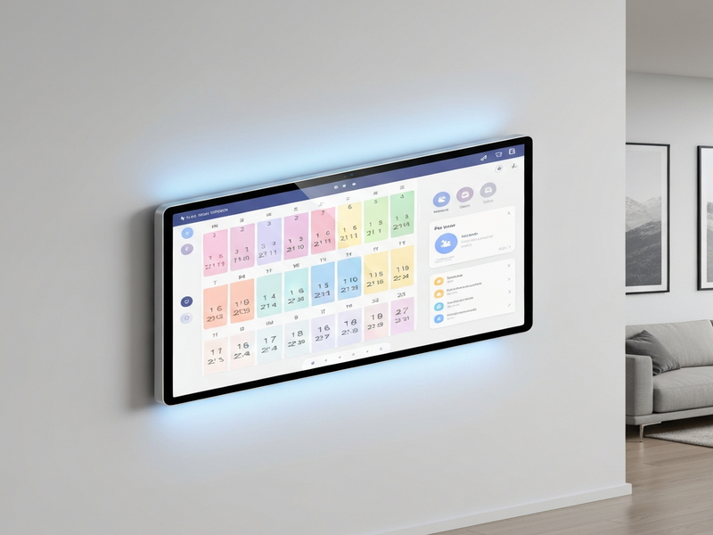Cozyla Smart Calendar Plus Max concept at CES 2026