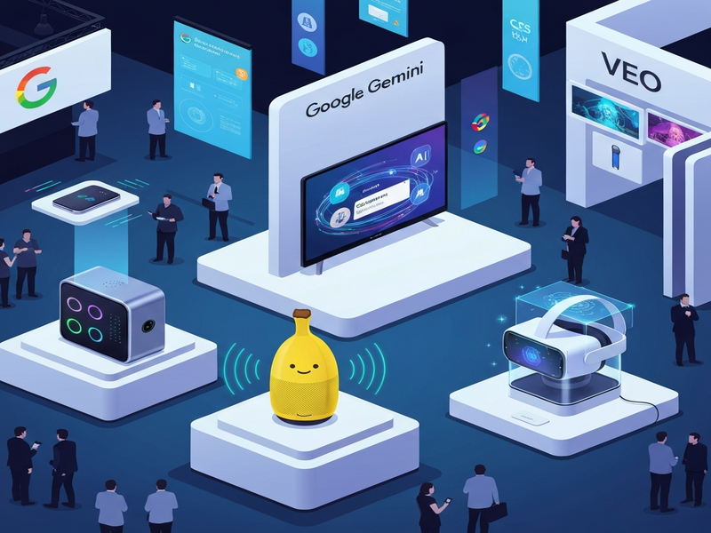 Google Gemini CES 2026 showcase